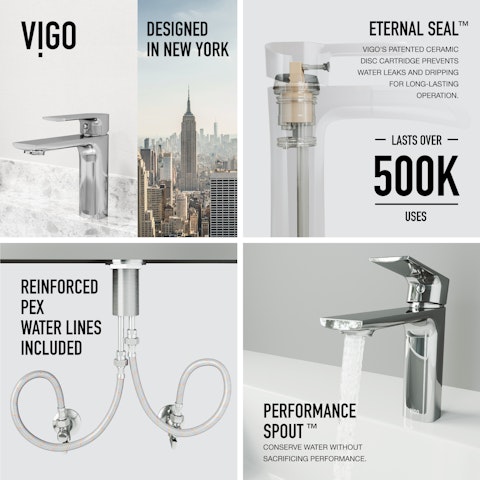 Davidson Single Handle Single-Hole Bathroom Faucet - image 4 - other