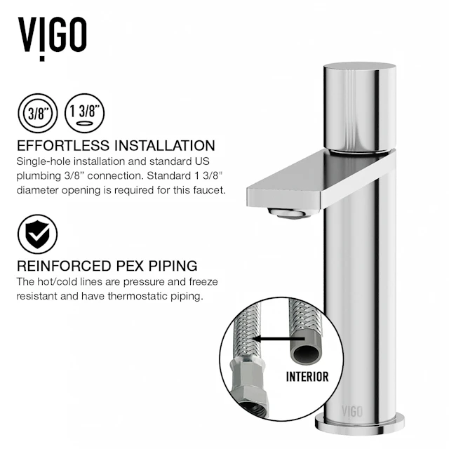 Halsey Single Handle Single-Hole Bathroom Faucet - angle 10 - other