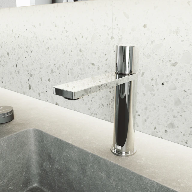 Halsey Single Handle Single-Hole Bathroom Faucet - angle 4 - other