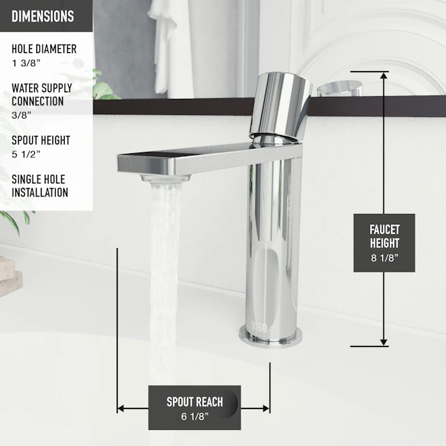 Halsey Single Handle Single-Hole Bathroom Faucet - angle 7 - other