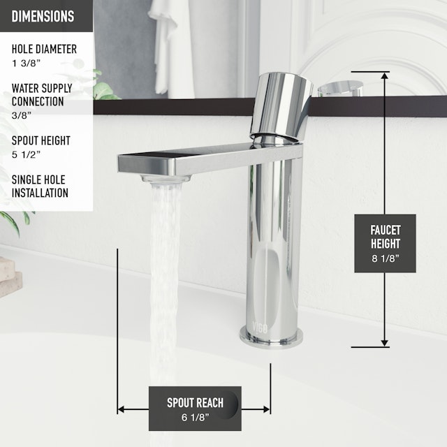 Halsey Single Handle Single-Hole Bathroom Faucet - image 7 - other