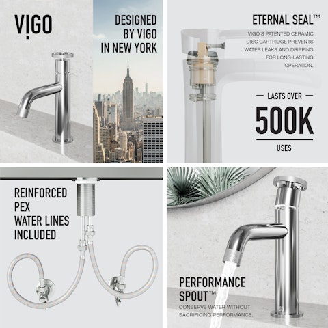 Cass Single Handle Single-Hole Bathroom Faucet - image 7 - other