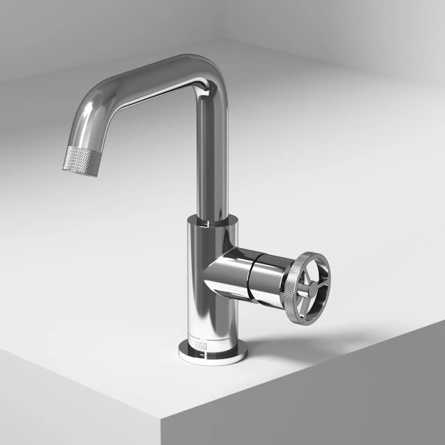 Cass Single Handle Single-Hole Bathroom Faucet - angle 2 - other