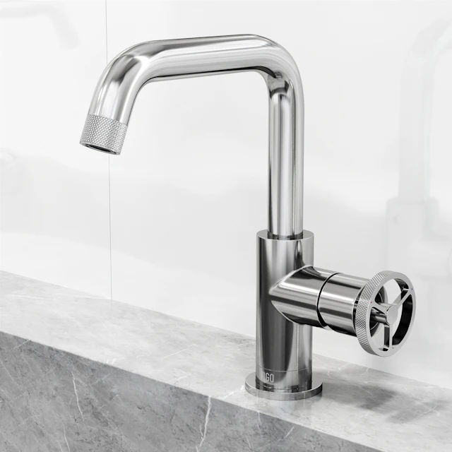 Cass Single Handle Single-Hole Bathroom Faucet - angle 3 - other
