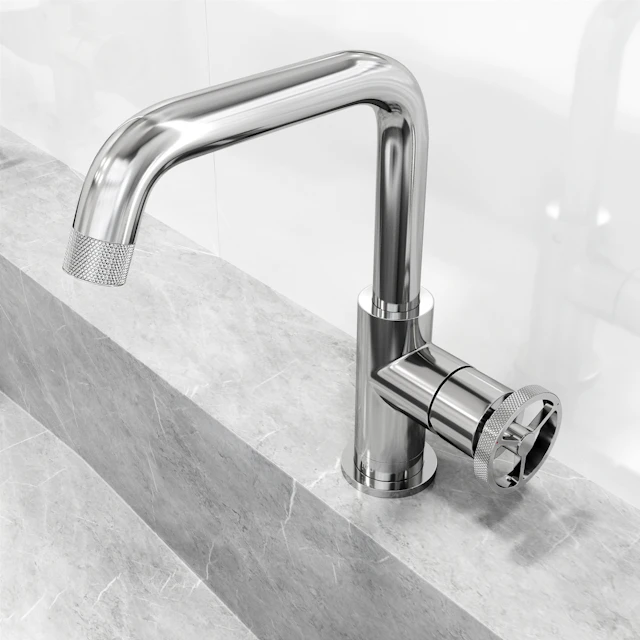Cass Single Handle Single-Hole Bathroom Faucet - angle 4 - other