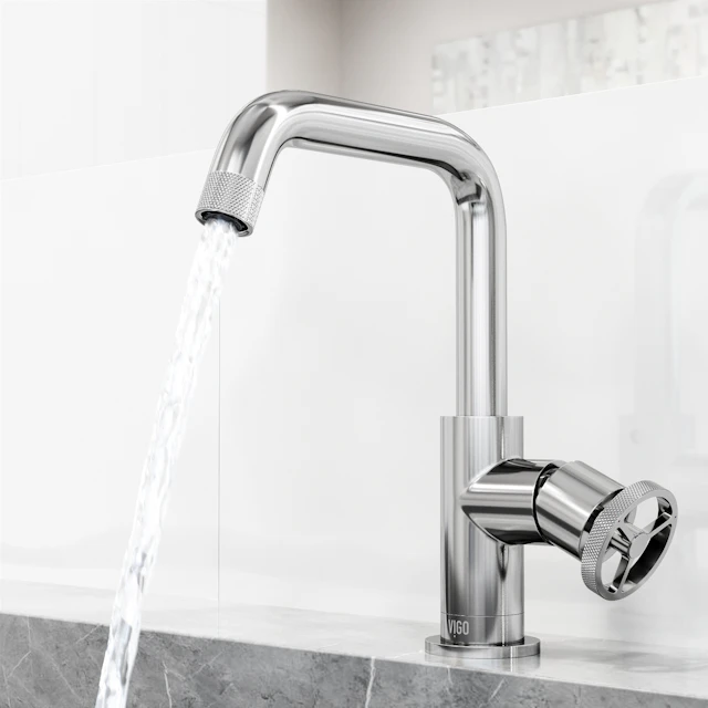 Cass Single Handle Single-Hole Bathroom Faucet - angle 5 - other
