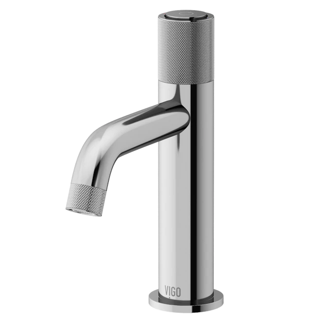 Apollo Button Operated Single-Hole Bathroom Faucet - angle 1 - other
