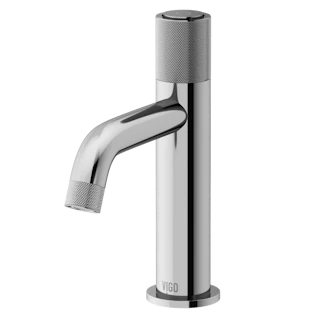Apollo Button Operated Single-Hole Bathroom Faucet