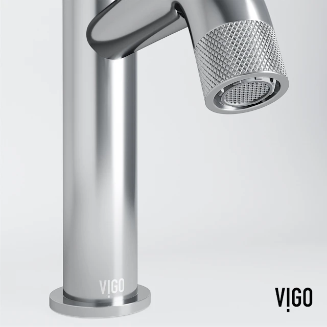 Apollo Button Operated Single-Hole Bathroom Faucet - angle 11 - other