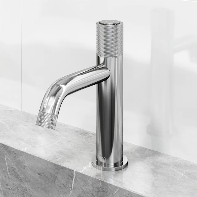 Apollo Button Operated Single-Hole Bathroom Faucet - angle 3 - other