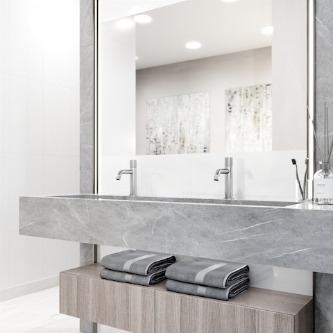 Apollo Button Operated Single-Hole Bathroom Faucet - image 6 - other