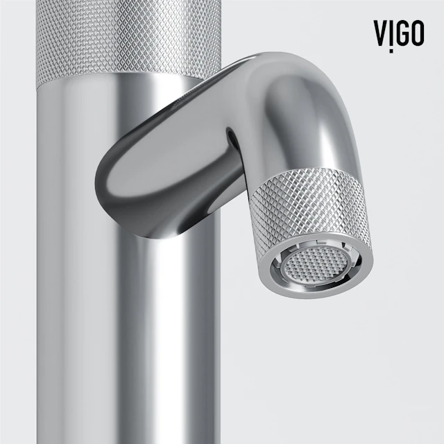 Apollo Button Operated Single-Hole Bathroom Faucet - angle 9 - other