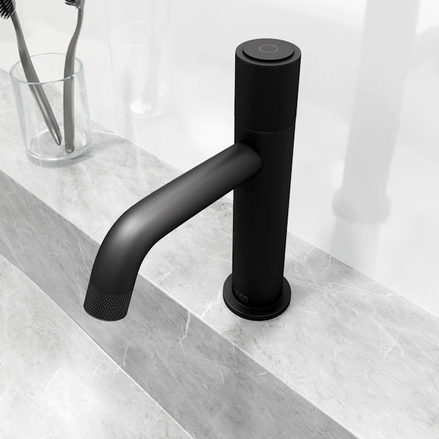 Apollo Button Operated Single-Hole Bathroom Faucet - angle 4 - other