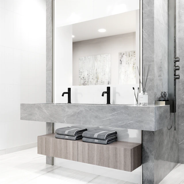 Apollo Button Operated Single-Hole Bathroom Faucet - angle 7 - other