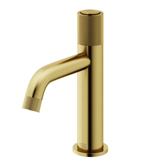 Apollo Button Operated Single-Hole Bathroom Faucet - angle 1 - other