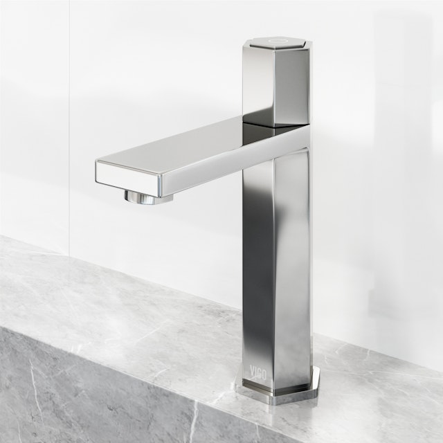 Nova Button Operated Single-Hole Bathroom Faucet - image 3 - other