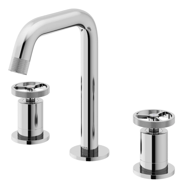 Cass Two Handle Three-Hole Widespread Bathroom Faucet - angle 1 - other