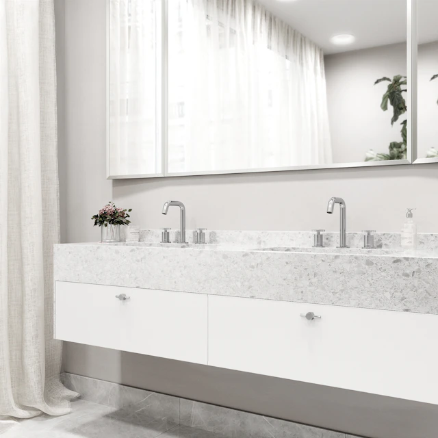Cass Two Handle Three-Hole Widespread Bathroom Faucet - angle 11 - other