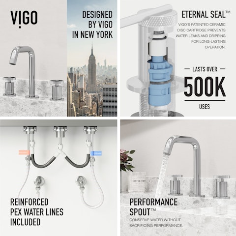 Cass Two Handle Three-Hole Widespread Bathroom Faucet - image 7 - other