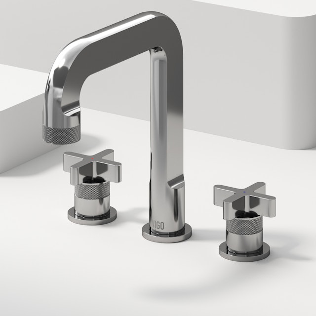 Wythe Two Handle Three-Hole Widespread Bathroom Faucet - image 2 - other
