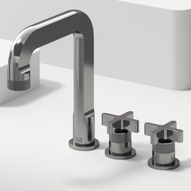 Wythe Two Handle Three-Hole Widespread Bathroom Faucet - image 3 - other