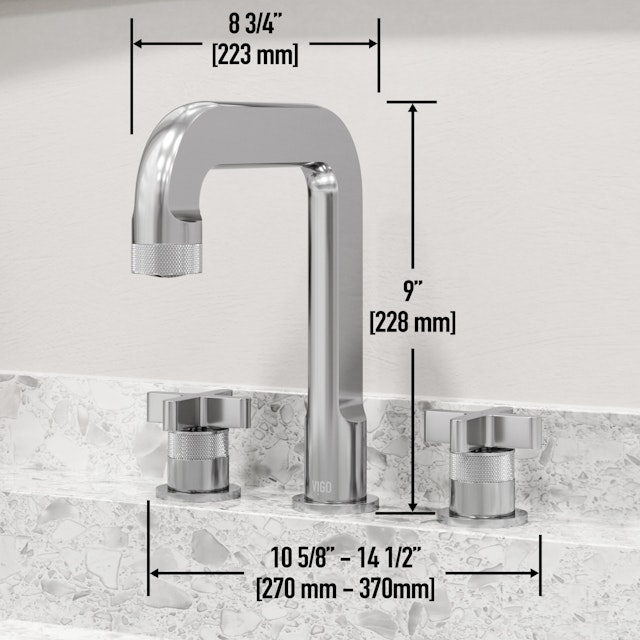 Wythe Two Handle Three-Hole Widespread Bathroom Faucet - image 6 - other