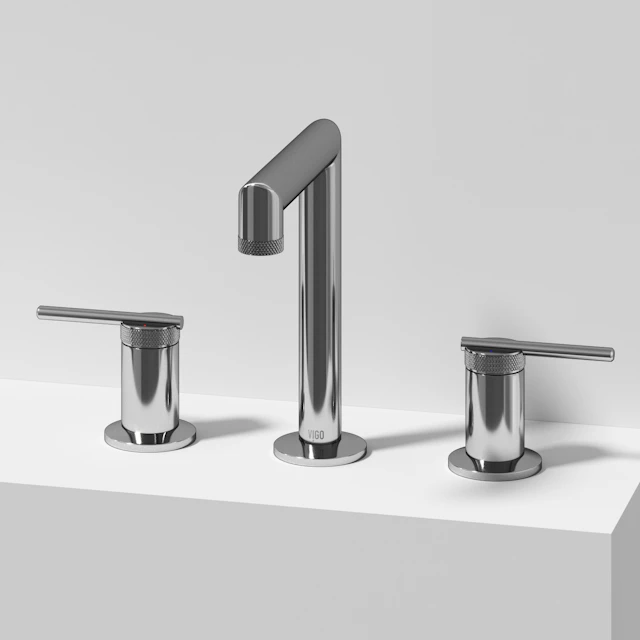 Sterling Two Handle Three-Hole Widespread Bathroom Faucet - angle 2 - other