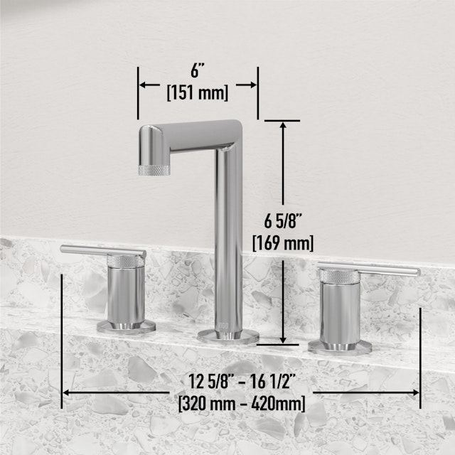 Sterling Two Handle Three-Hole Widespread Bathroom Faucet - image 5 - other
