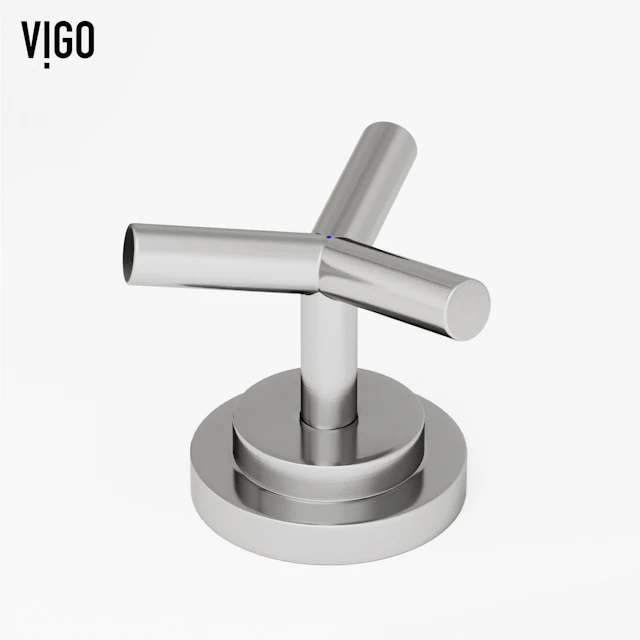 Jewel 9 in. H 2-Handle High-Arc Widespread Bathroom Faucet with Cross Handles - angle 9 - other