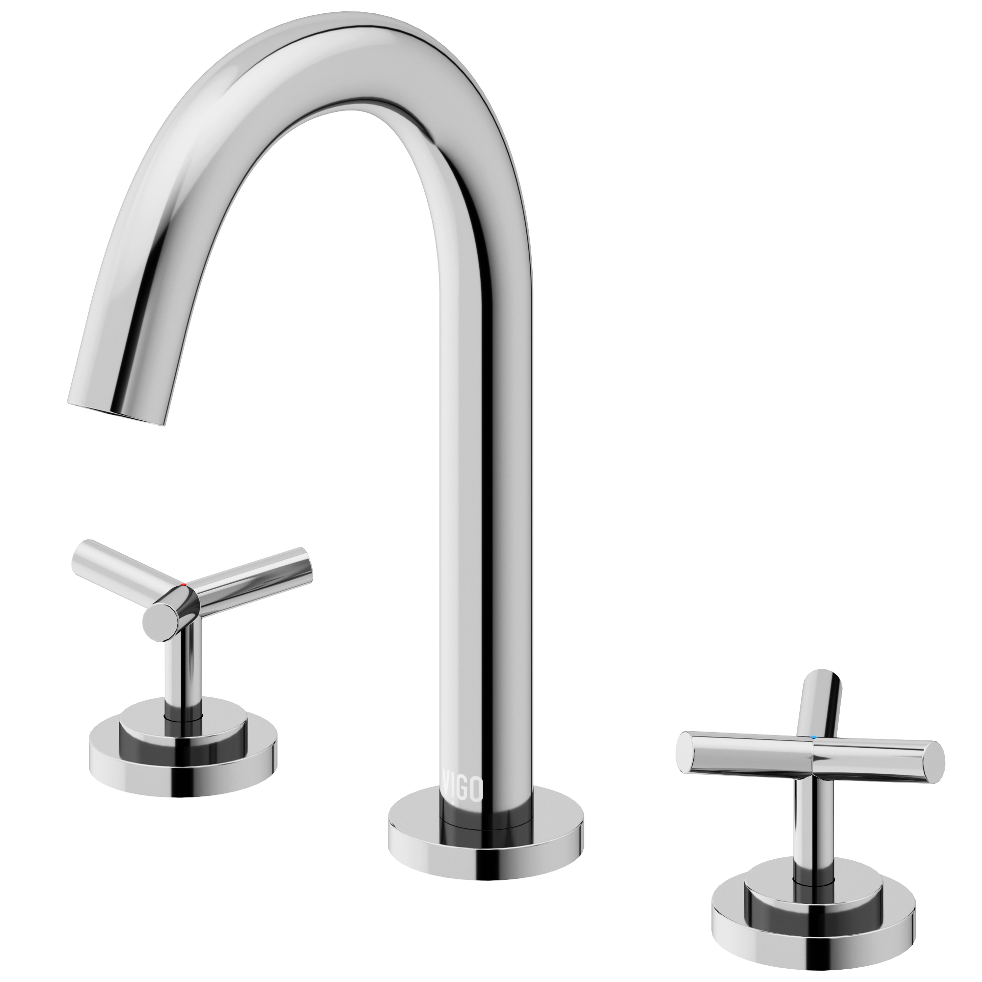 Jewel 9 in. H 2-Handle High-Arc Widespread Bathroom Faucet with Cross Handles