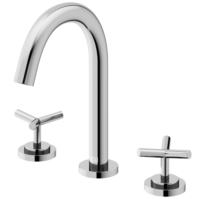 Jewel 9 in. H 2-Handle High-Arc Widespread Bathroom Faucet with Cross Handles - image 1 - other