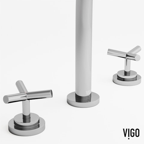 Jewel 9 in. H 2-Handle High-Arc Widespread Bathroom Faucet with Cross Handles - image 10 - other