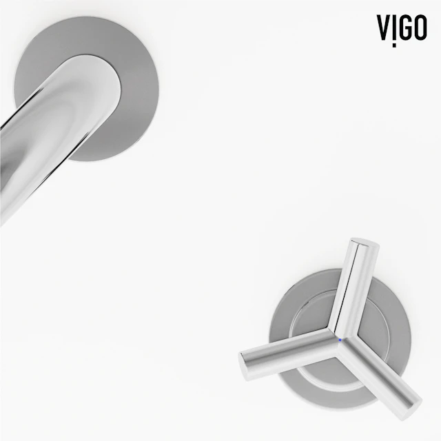 Jewel 9 in. H 2-Handle High-Arc Widespread Bathroom Faucet with Cross Handles - angle 11 - other