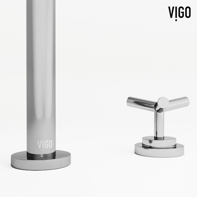 Jewel 9 in. H 2-Handle High-Arc Widespread Bathroom Faucet with Cross Handles - image 13 - other