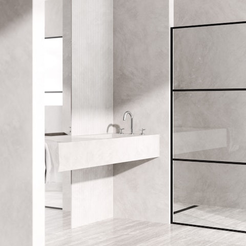 Jewel 9 in. H 2-Handle High-Arc Widespread Bathroom Faucet with Cross Handles - image 7 - other