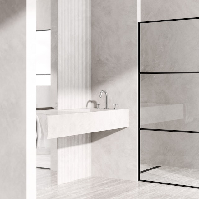 Jewel 9 in. H 2-Handle High-Arc Widespread Bathroom Faucet with Cross Handles - image 7 - other