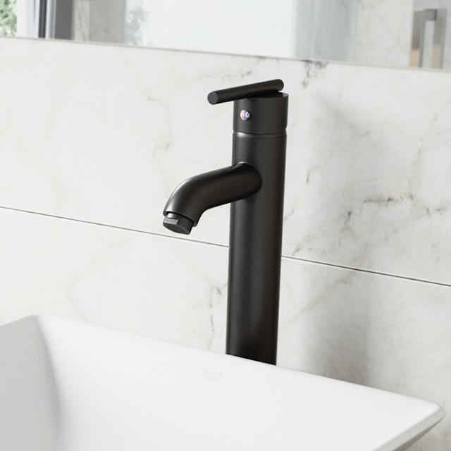 Seville Single Handle Single-Hole Bathroom Vessel Faucet - image 2 - other
