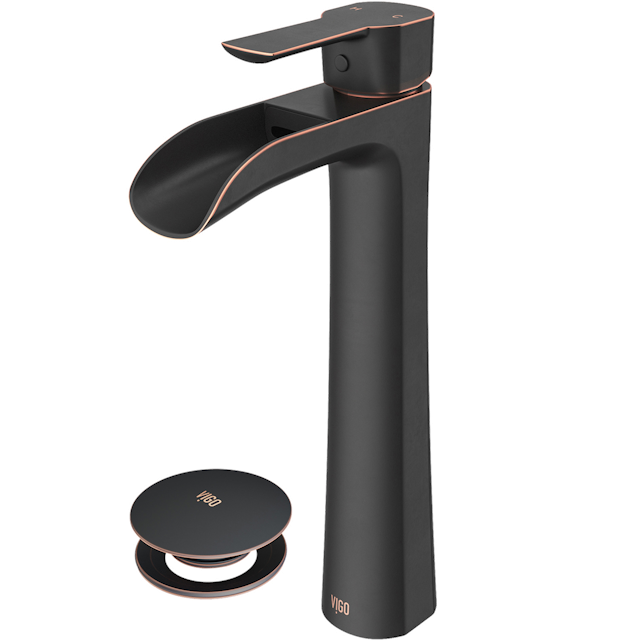 Niko Single Handle Single-Hole Bathroom Vessel Faucet Set with Pop-Up Drain Set - image 1 - other