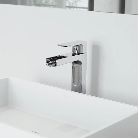 Amada Single Handle Single-Hole Bathroom Vessel Faucet - image 2 - other