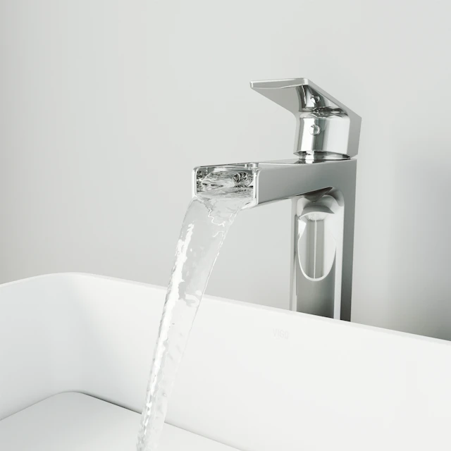 Amada Single Handle Single-Hole Bathroom Vessel Faucet - image 3 - other
