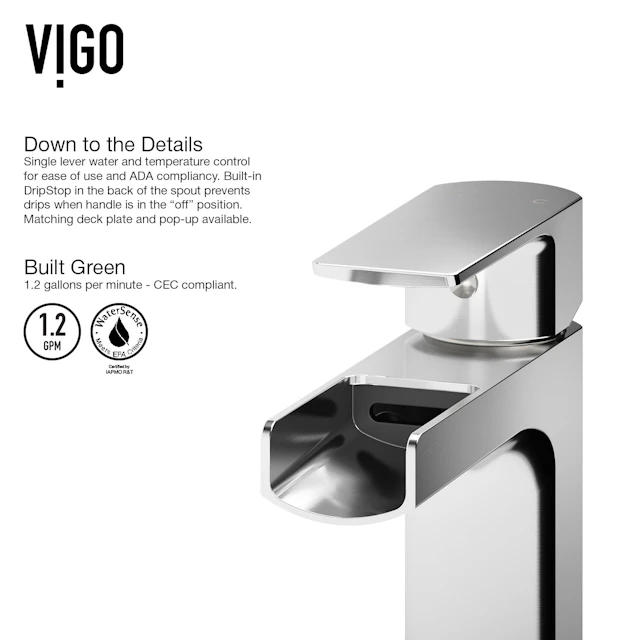 Amada Single Handle Single-Hole Bathroom Vessel Faucet - angle 7 - other