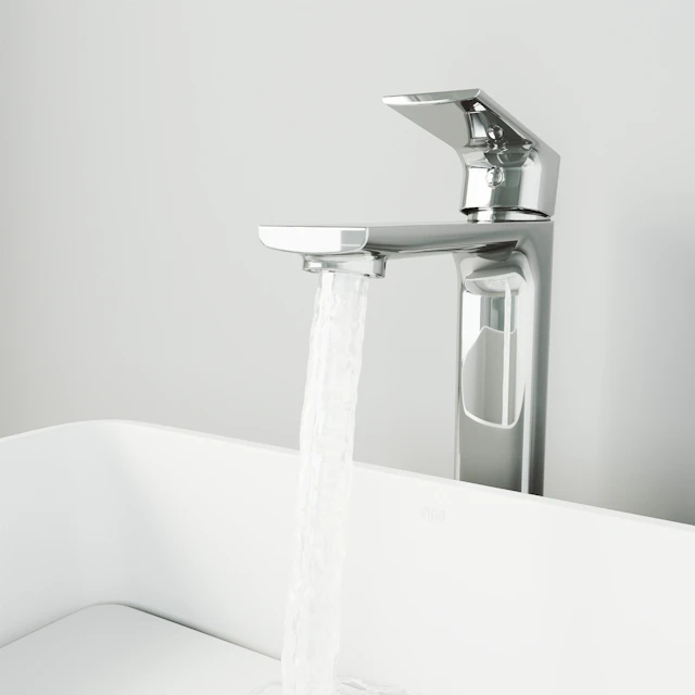 Norfolk Single Handle Single-Hole Bathroom Vessel Faucet - angle 3 - other