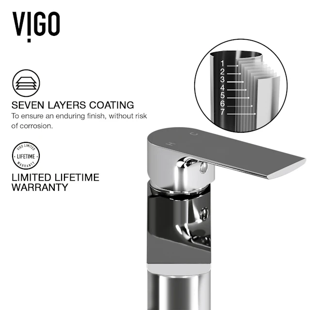 Norfolk Single Handle Single-Hole Bathroom Vessel Faucet - angle 6 - other
