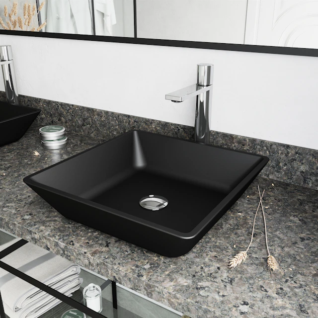 Gotham Single Handle Single-Hole Bathroom Vessel Faucet - angle 4 - other