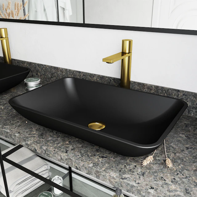 Gotham Single Handle Single-Hole Bathroom Vessel Faucet - angle 4 - other