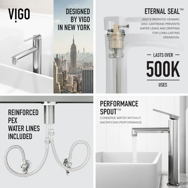 Sterling Single Handle Single-Hole Bathroom Vessel Faucet - image 10 - other