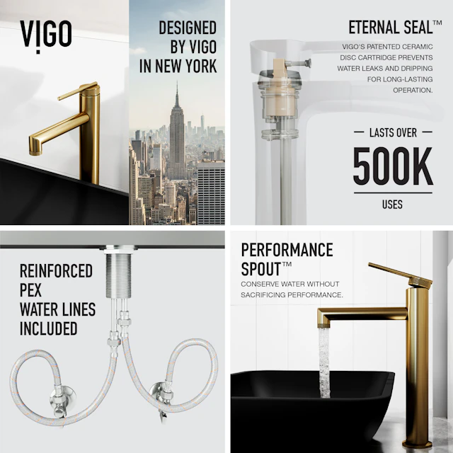 Sterling Single Handle Single-Hole Bathroom Vessel Faucet - angle 10 - other