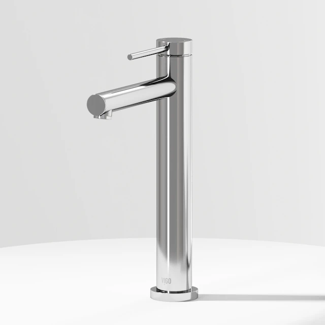 Jewel 11 in. H Single Hole Single Handle  Bathroom Vessel Sink Faucet - angle 2 - other