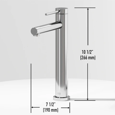 Jewel 11 in. H Single Hole Single Handle  Bathroom Vessel Sink Faucet - image 5 - other