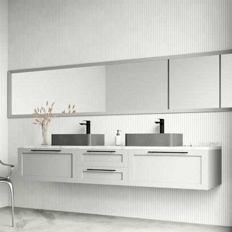 Cordoba Gothic Gray Concreto Stone 20 in. L x 13 in. W x 5 in. H Rectangular Vessel Bathroom Sink - image 3 - other